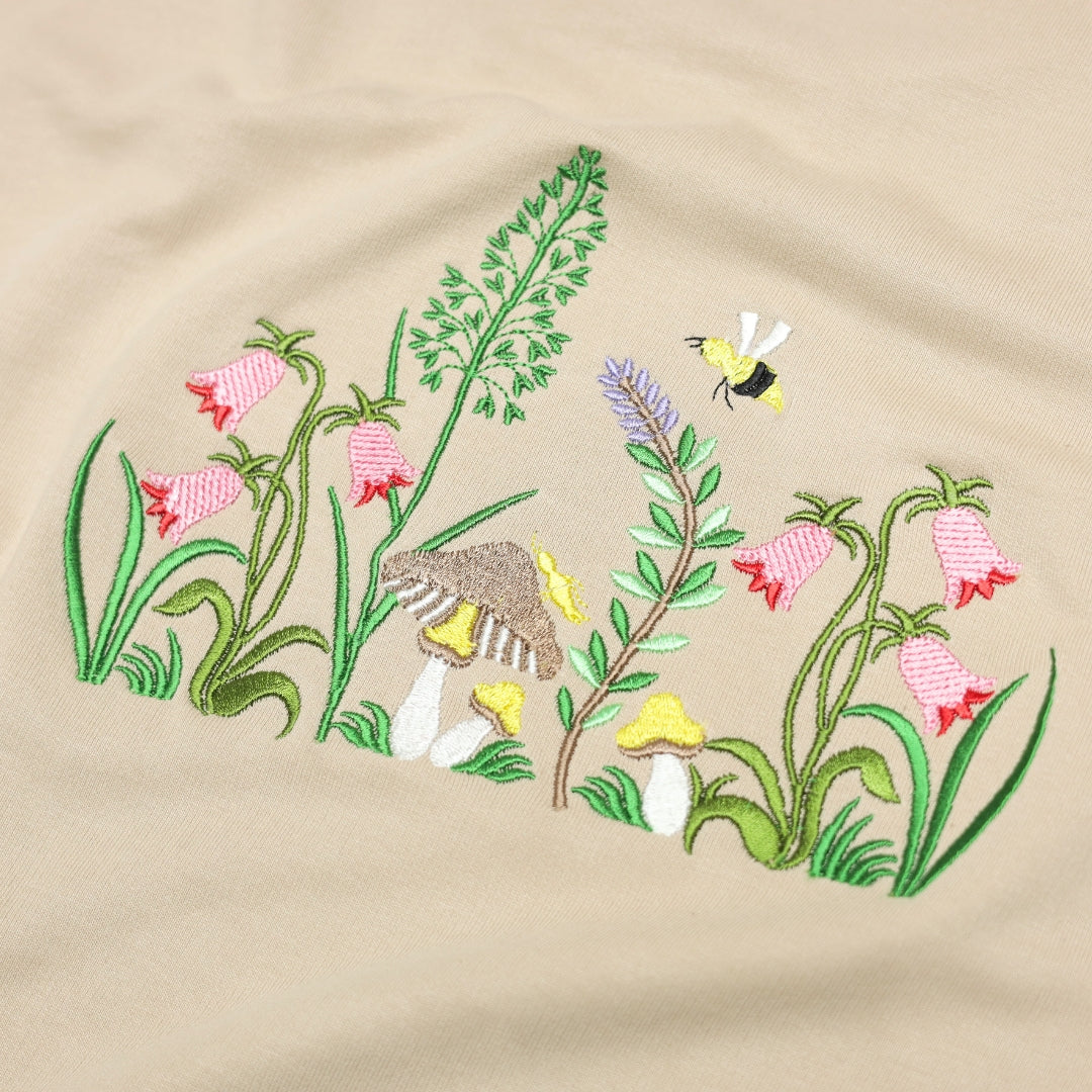 Floral Bee Wonderland